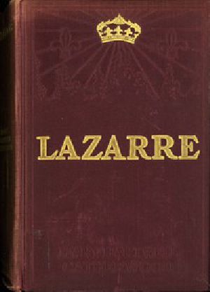 [Gutenberg 15108] • Lazarre